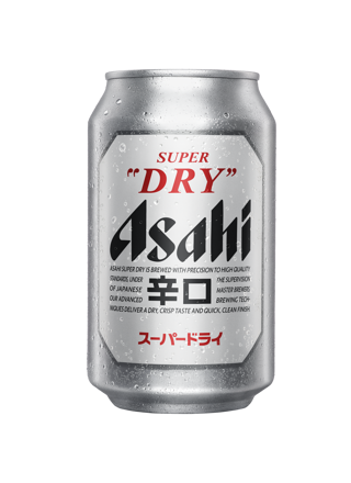 Mynd Asahi Super Dry 330 ml can